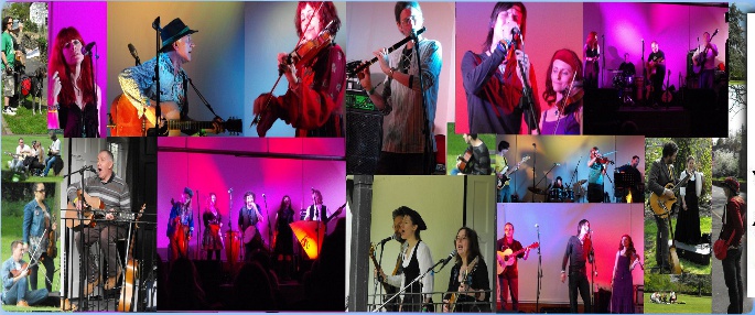 Collage of 2011 Folk Thing Artists